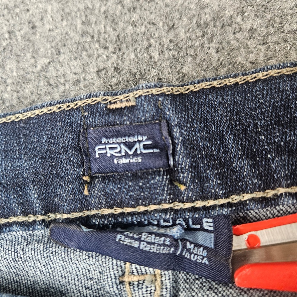Tyndale FRMC Mens Flame Resistant FR Jeans Dark Wash Made in USA W36 L32 M24MT - Picture 7 of 15